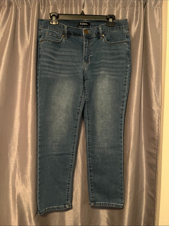 d. jeans Denim - d. jeans Women's Medium Blue Cropped Slim Jeans